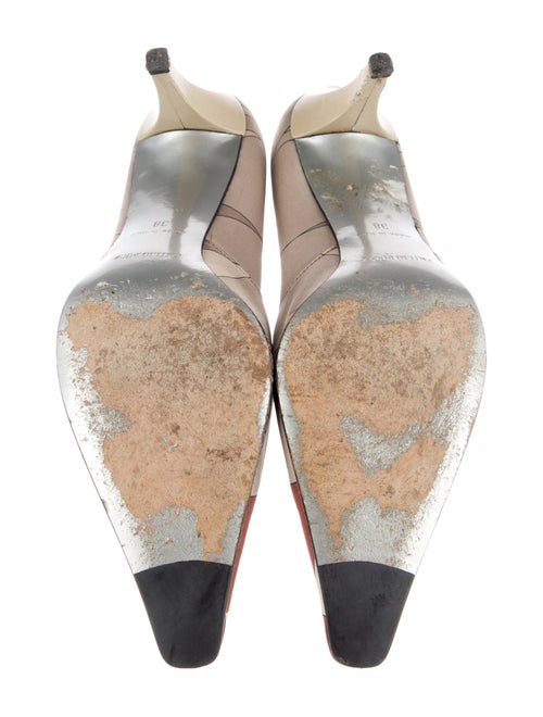 Emilio Pucci Satin Printed Pumps