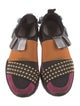 Emilio Pucci Colorblock Pattern Studded Accents Sneakers