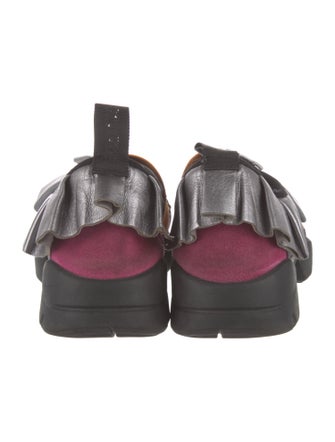 Emilio Pucci Colorblock Pattern Studded Accents Sneakers