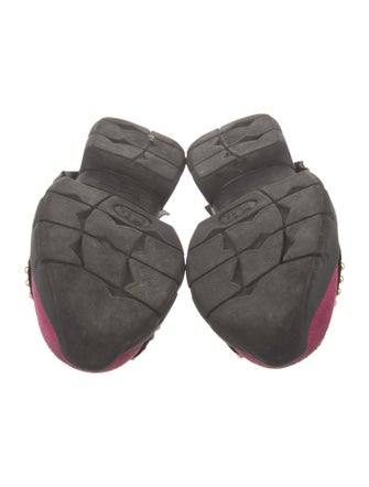 Emilio Pucci Colorblock Pattern Studded Accents Sneakers