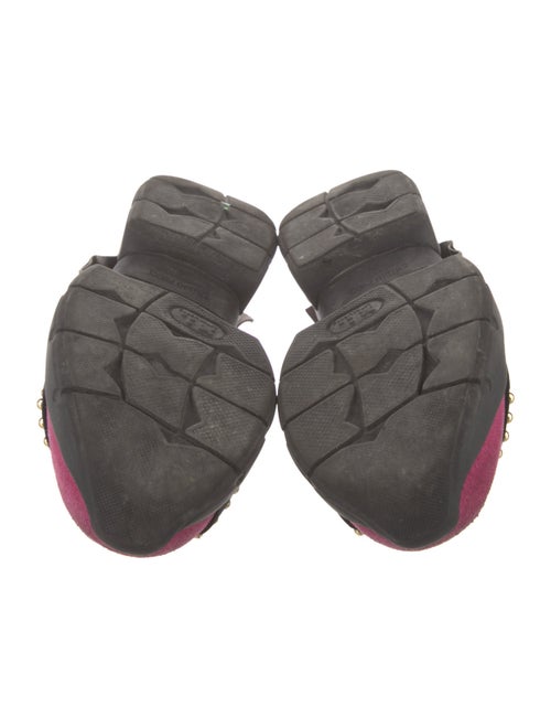 Emilio Pucci Colorblock Pattern Studded Accents Sneakers