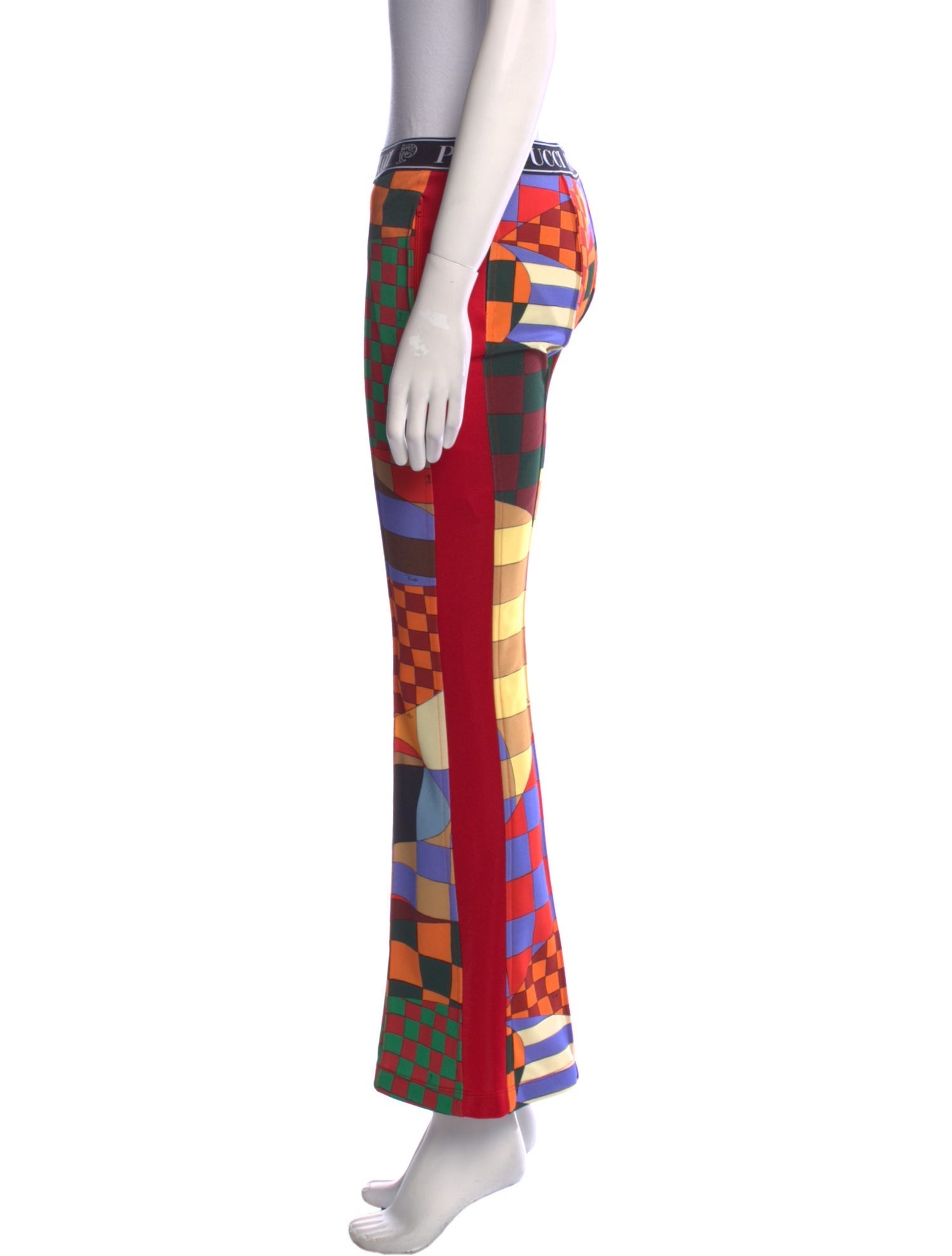 Emilio Pucci Printed Wide Leg Pants