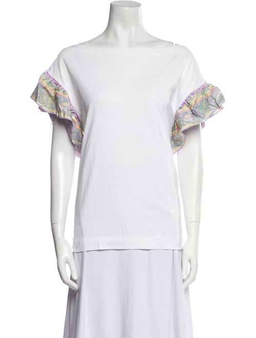 Emilio Pucci Printed Scoop Neck T-Shirt