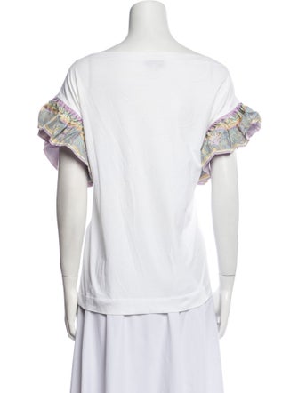 Emilio Pucci Printed Scoop Neck T-Shirt