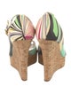 Emilio Pucci Leather Printed Sandals