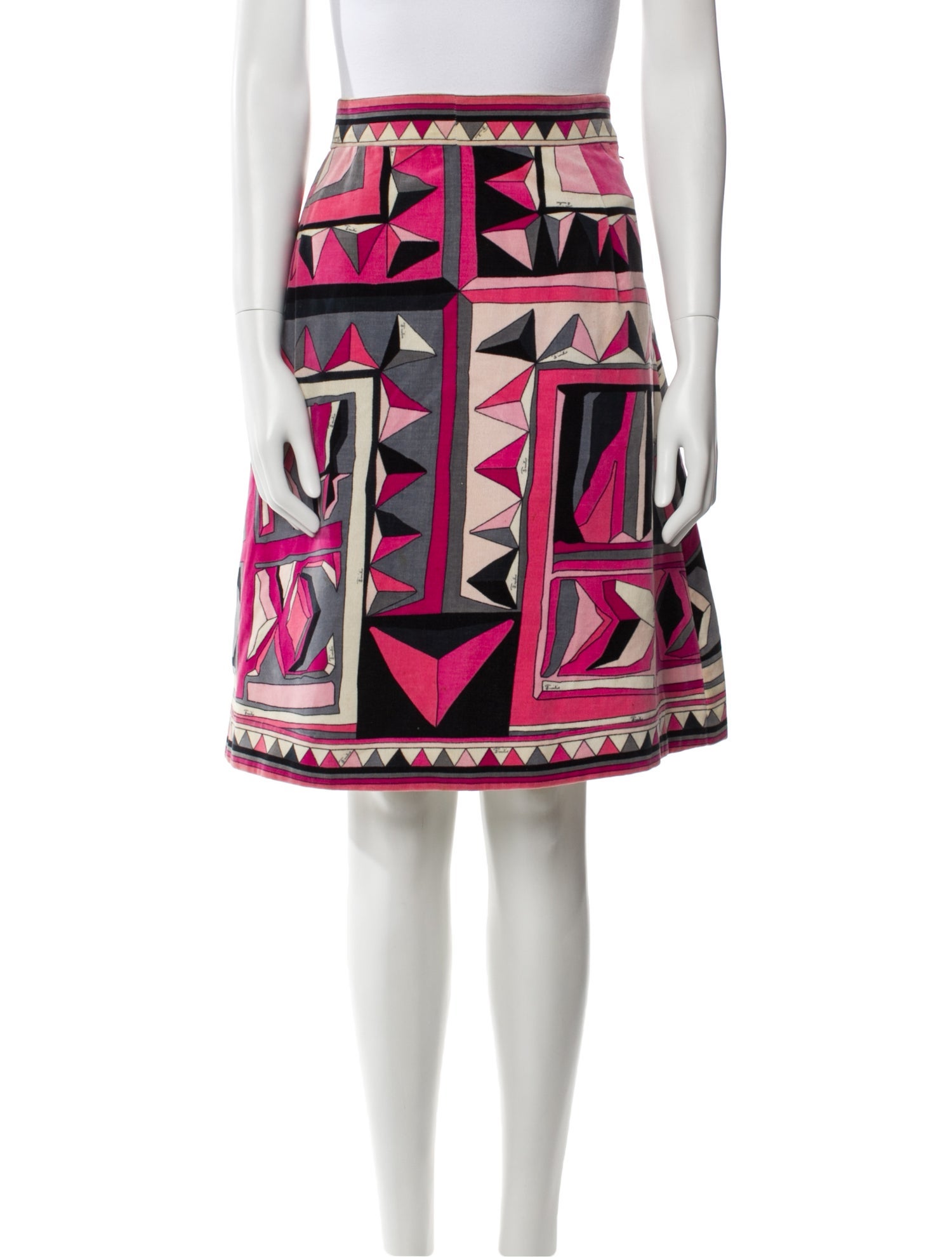 Emilio Pucci Vintage Knee-Length Skirt