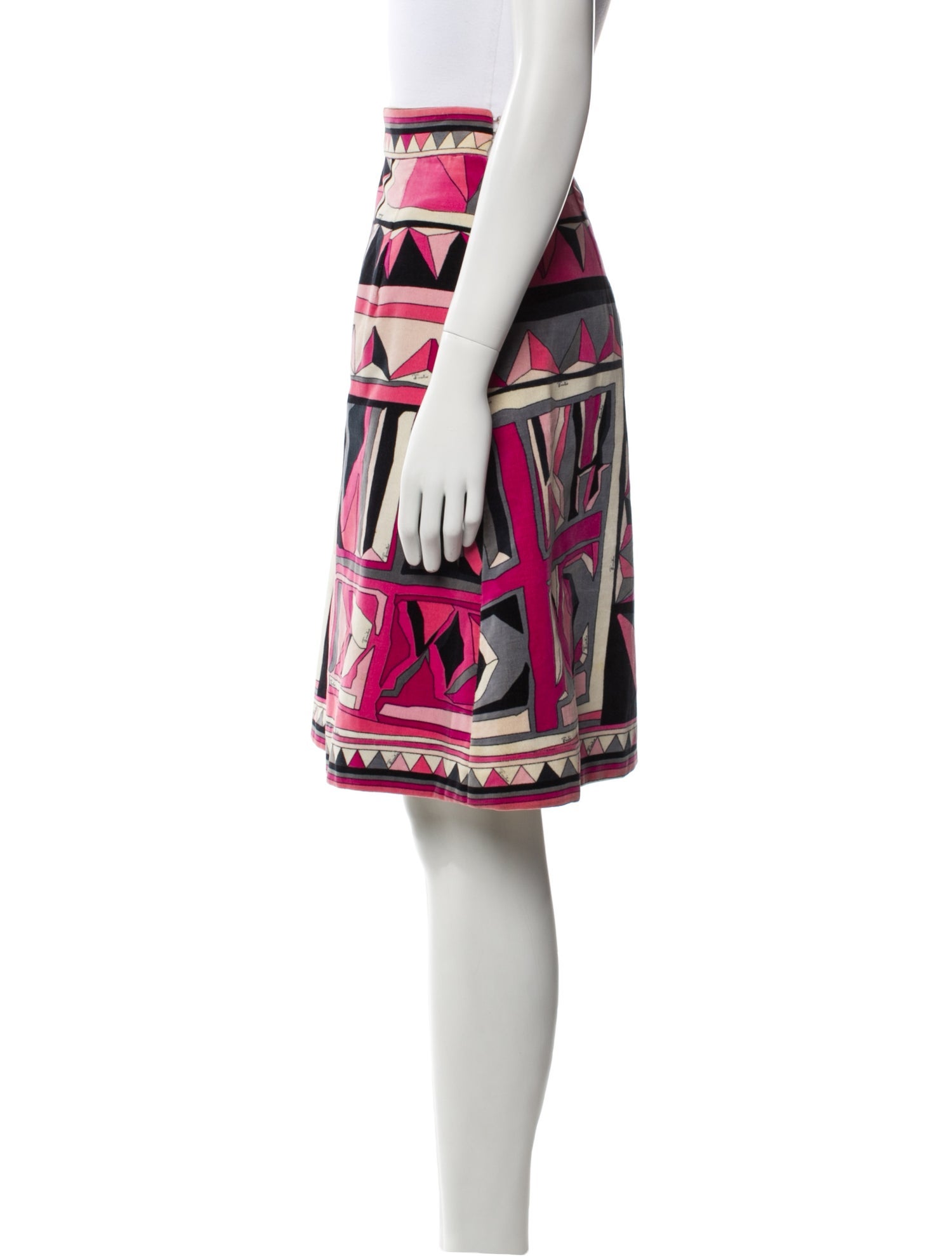 Emilio Pucci Vintage Knee-Length Skirt