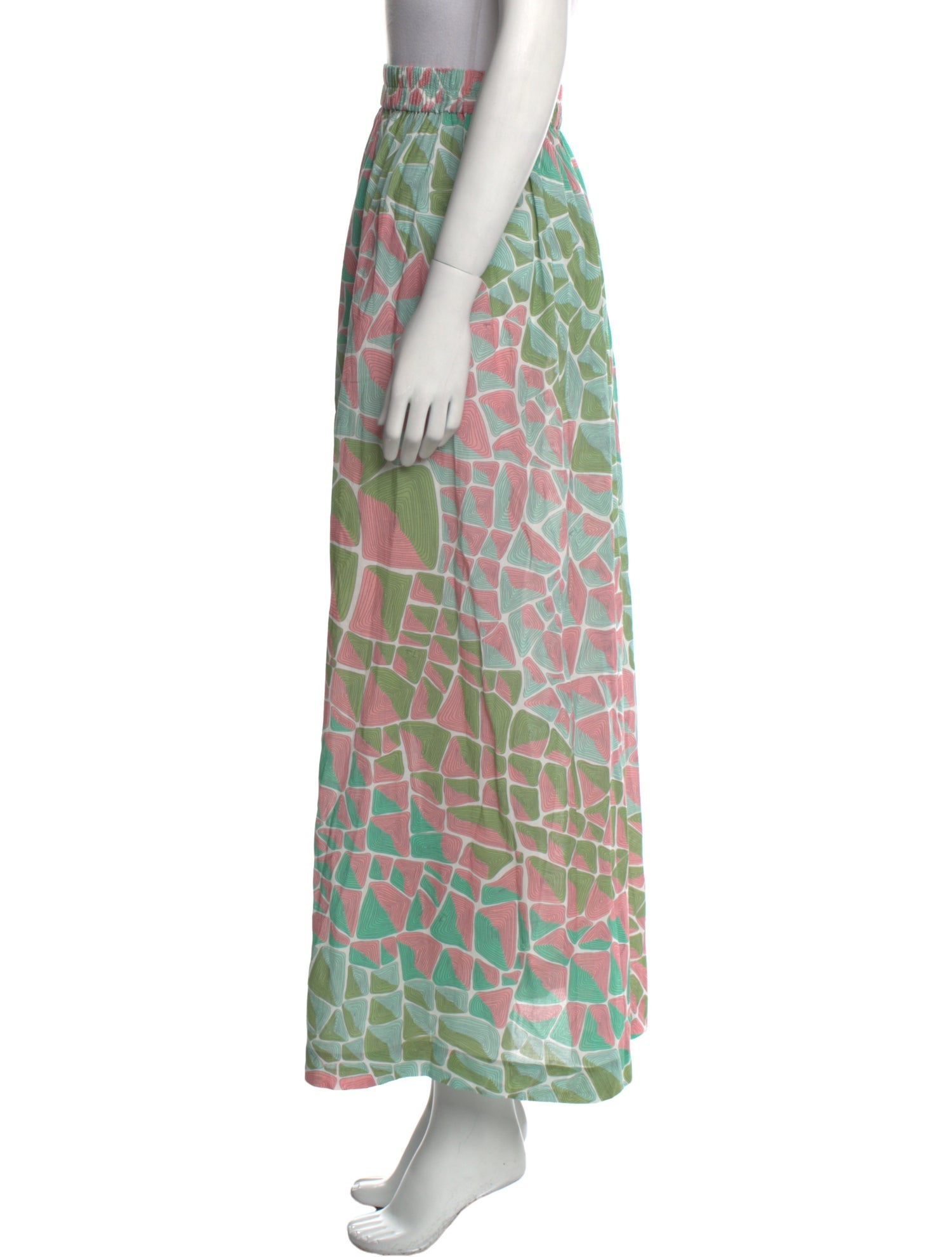 Emilio Pucci Printed Midi Length Skirt