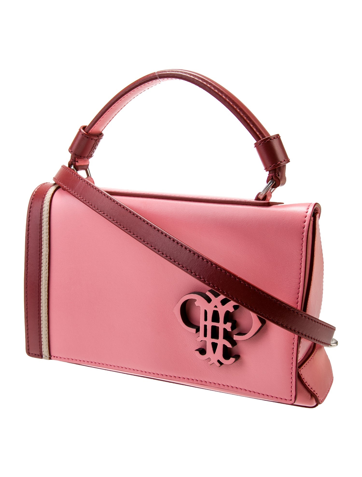 Emilio Pucci Leather Top Handle Bag