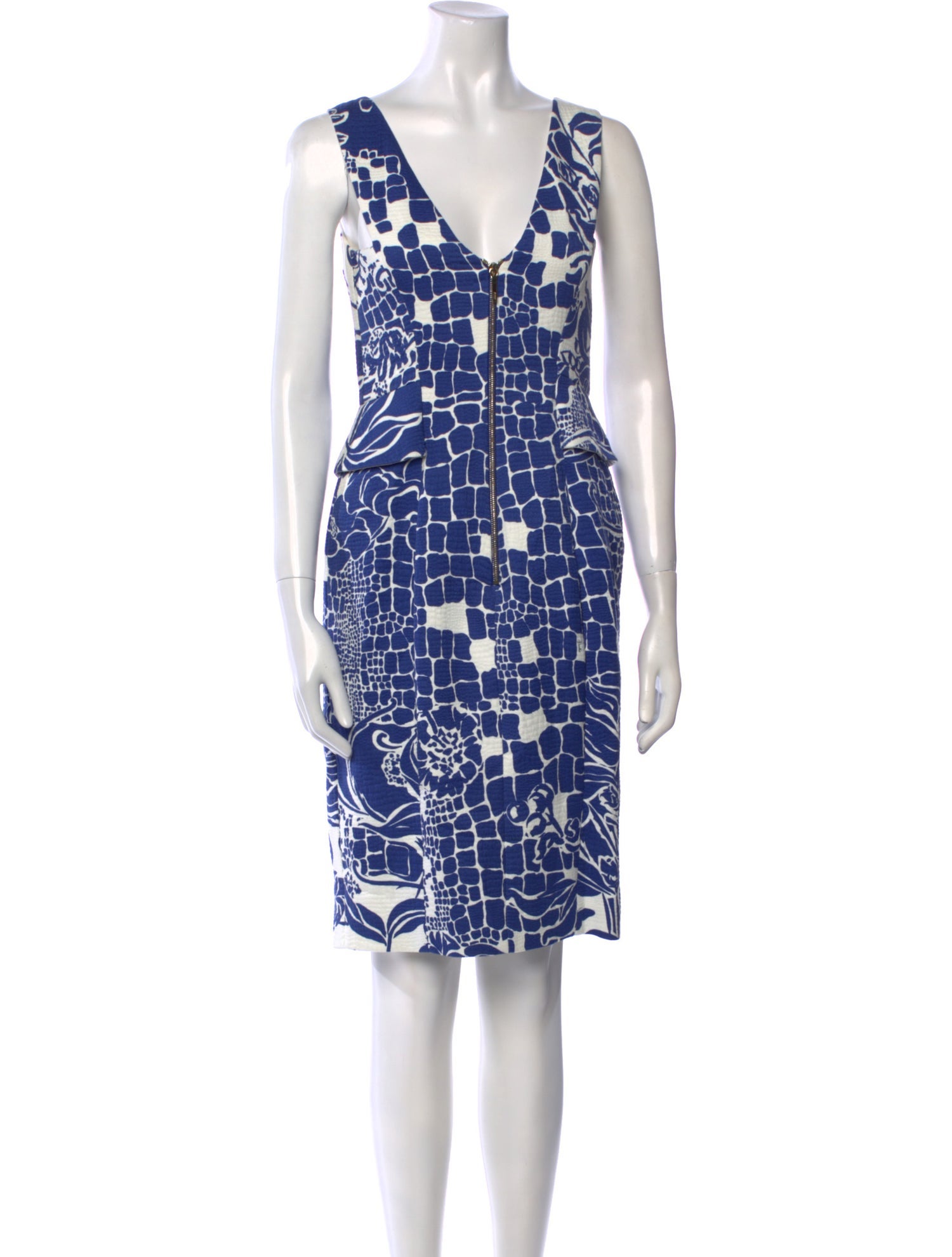 Emilio Pucci Printed Knee-Length Dress