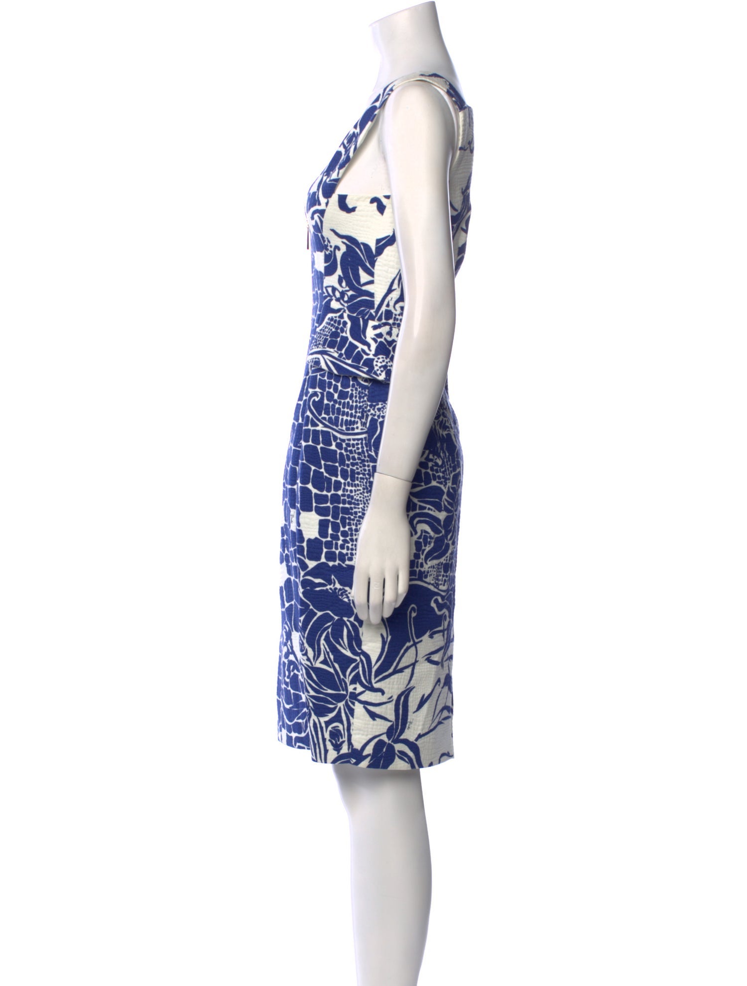Emilio Pucci Printed Knee-Length Dress