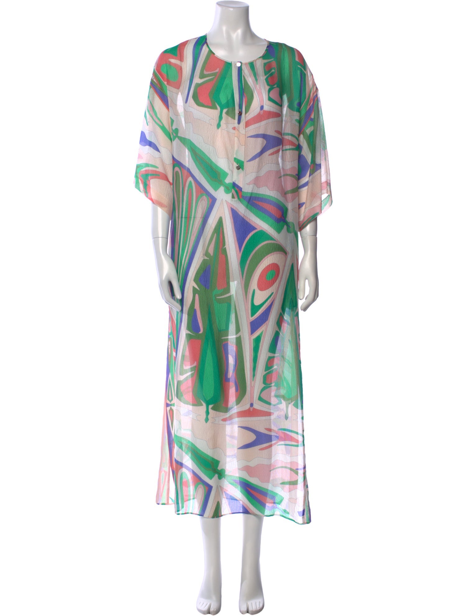 Emilio Pucci Silk Long Dress