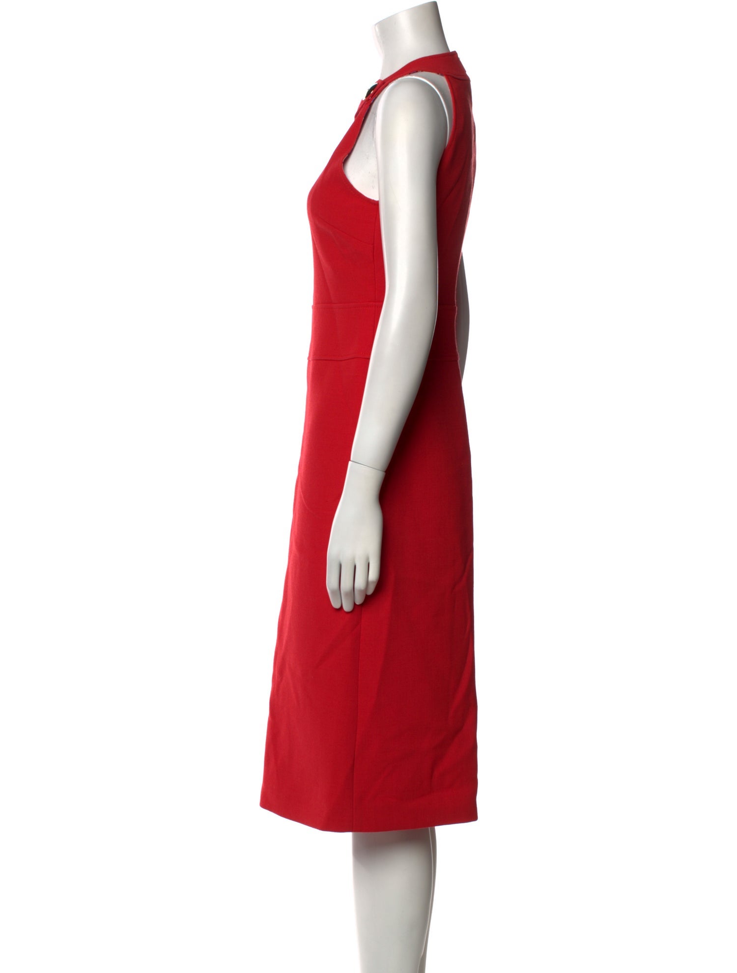 Emilio Pucci Crew Neck Midi Length Dress