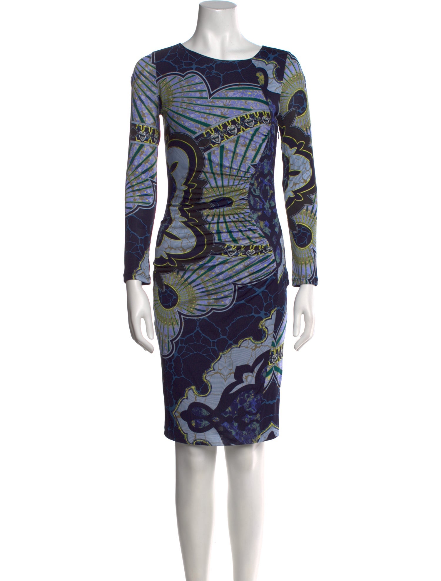 Emilio Pucci Printed Knee-Length Dress