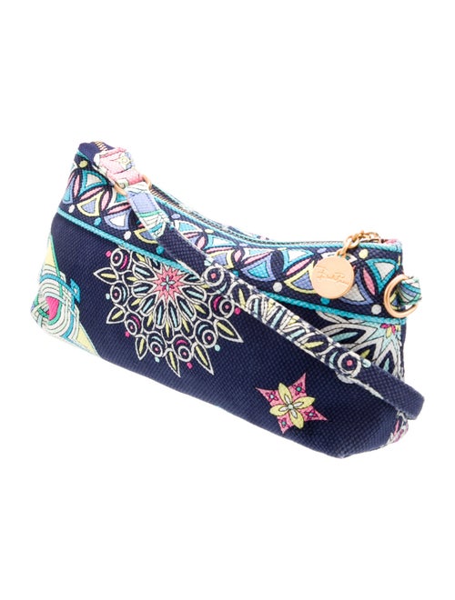 Emilio Pucci Canvas Top Handle Bag
