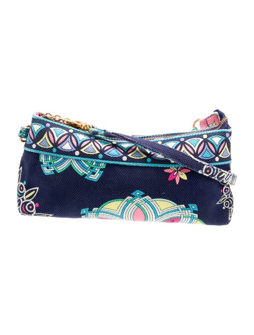 Emilio Pucci Canvas Top Handle Bag