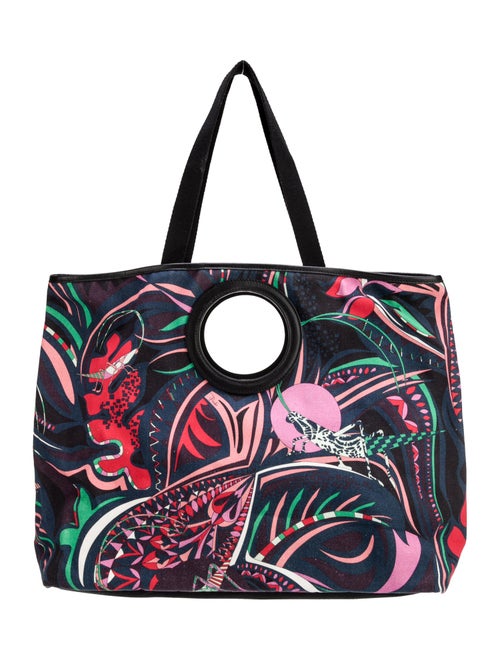 Emilio Pucci Canvas Tote
