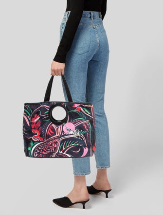 Emilio Pucci Canvas Tote