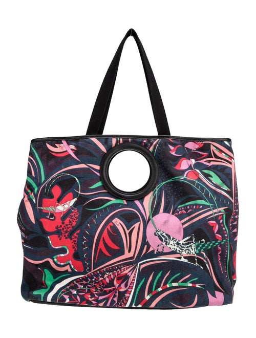 Emilio Pucci Canvas Tote