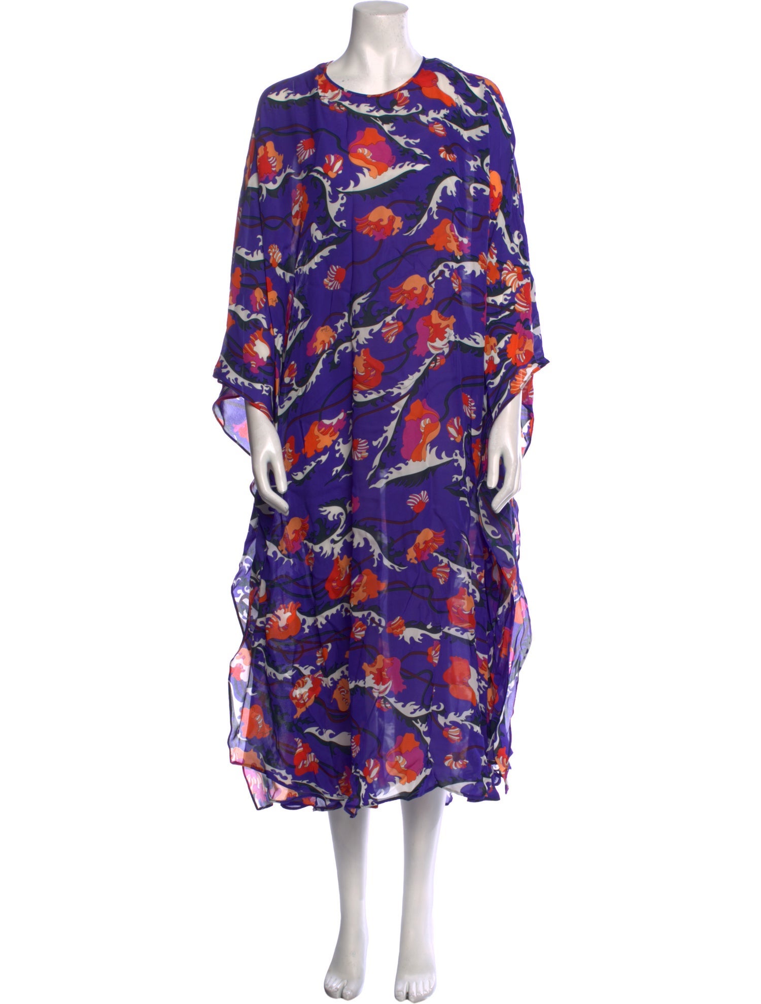Emilio Pucci Silk Midi Length Dress