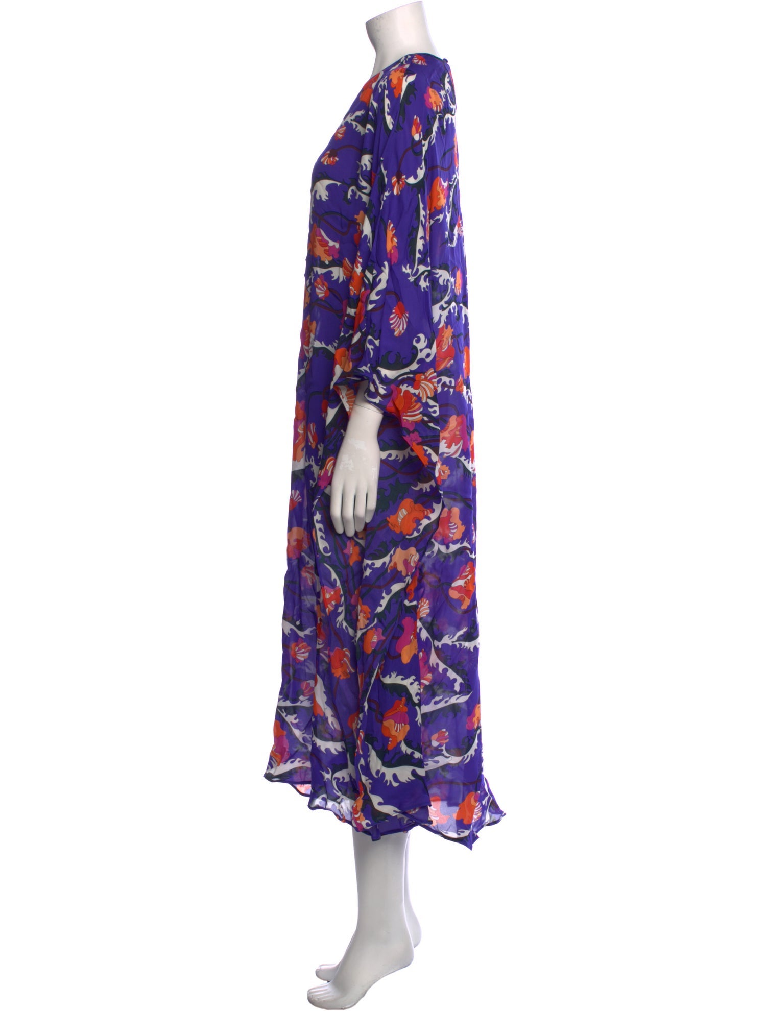 Emilio Pucci Silk Midi Length Dress