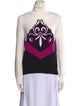 Emilio Pucci Virgin Wool Graphic Print Sweater