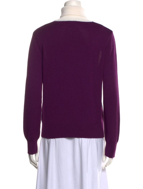 Emilio Pucci Virgin Wool Graphic Print Sweater