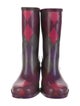 Emilio Pucci Rubber Printed Rain Boots