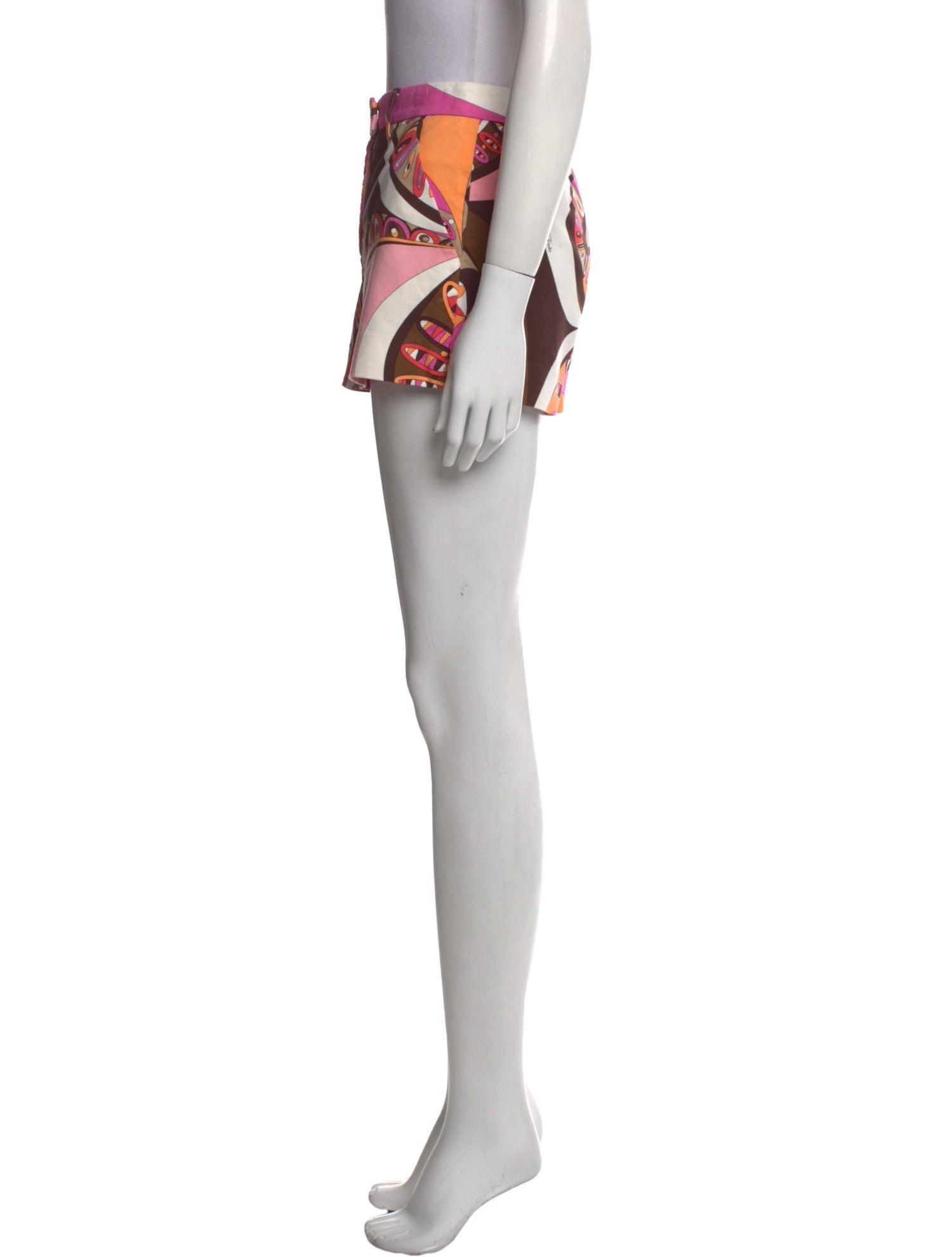 Emilio Pucci Printed Mini Shorts