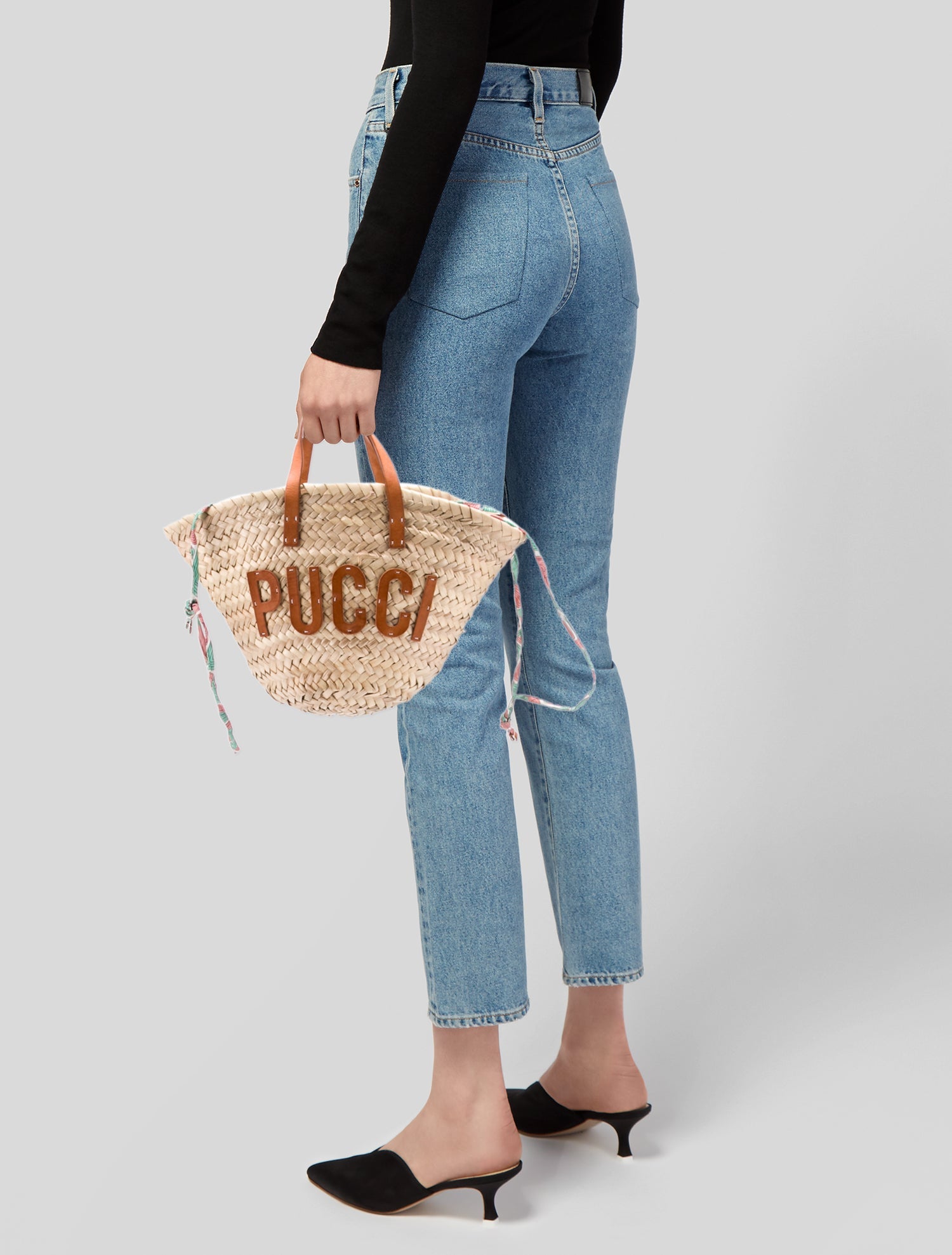 Louis Vuitton Chinchilla & Lizard-Trimmed Monogram Denim