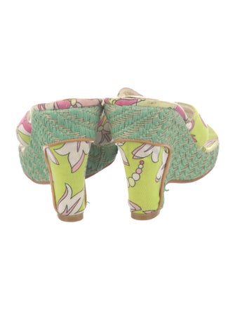 Emilio Pucci Printed Espadrilles