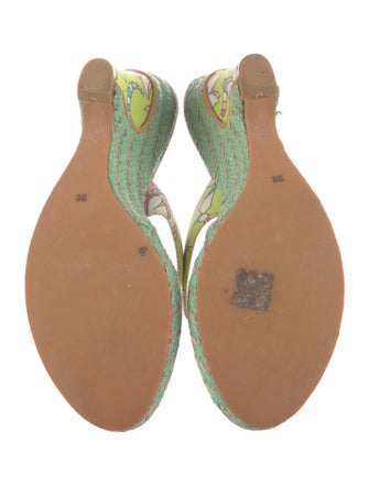 Emilio Pucci Printed Espadrilles