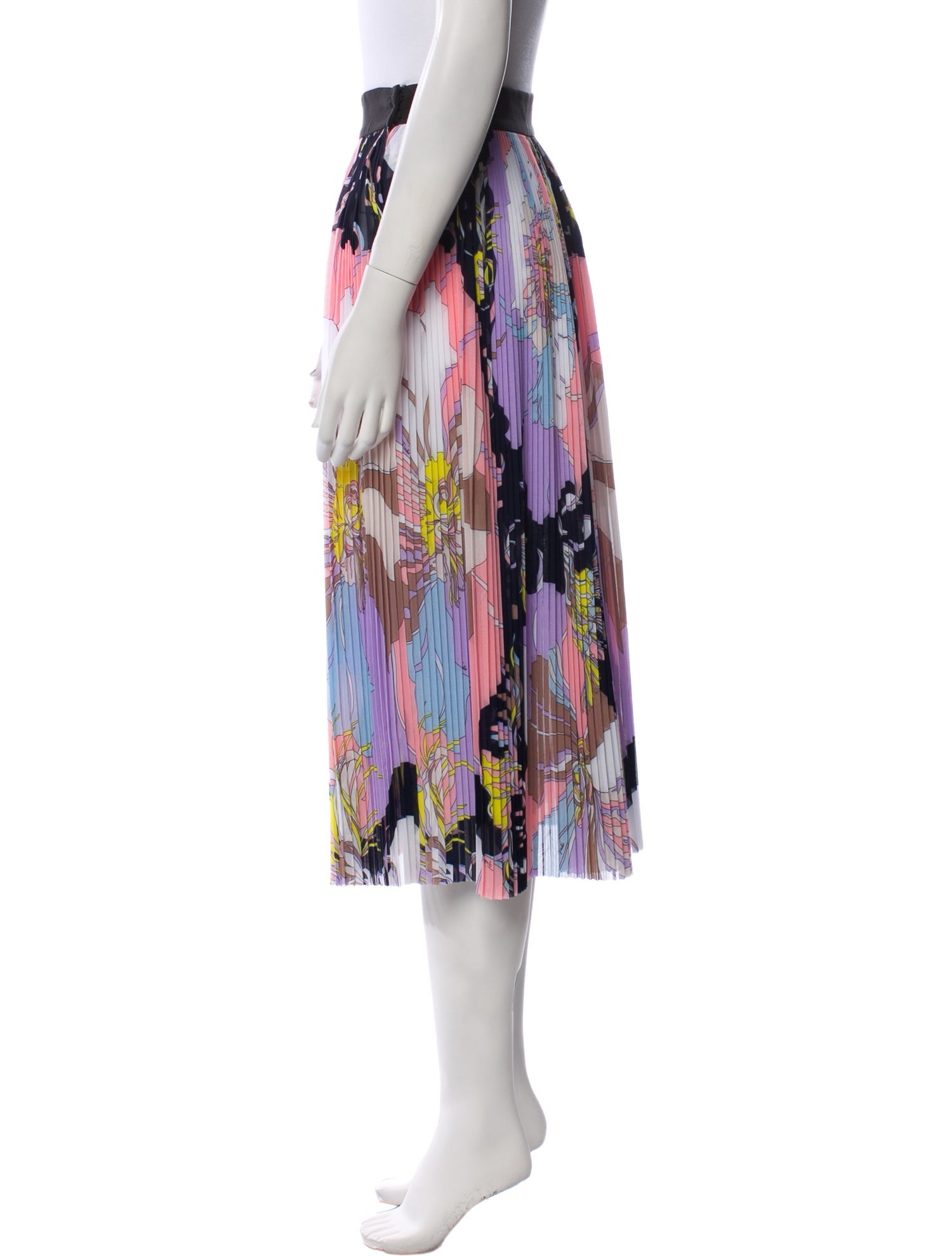 Emilio Pucci Printed Midi Length Skirt