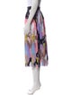 Emilio Pucci Printed Midi Length Skirt