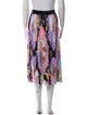 Emilio Pucci Printed Midi Length Skirt