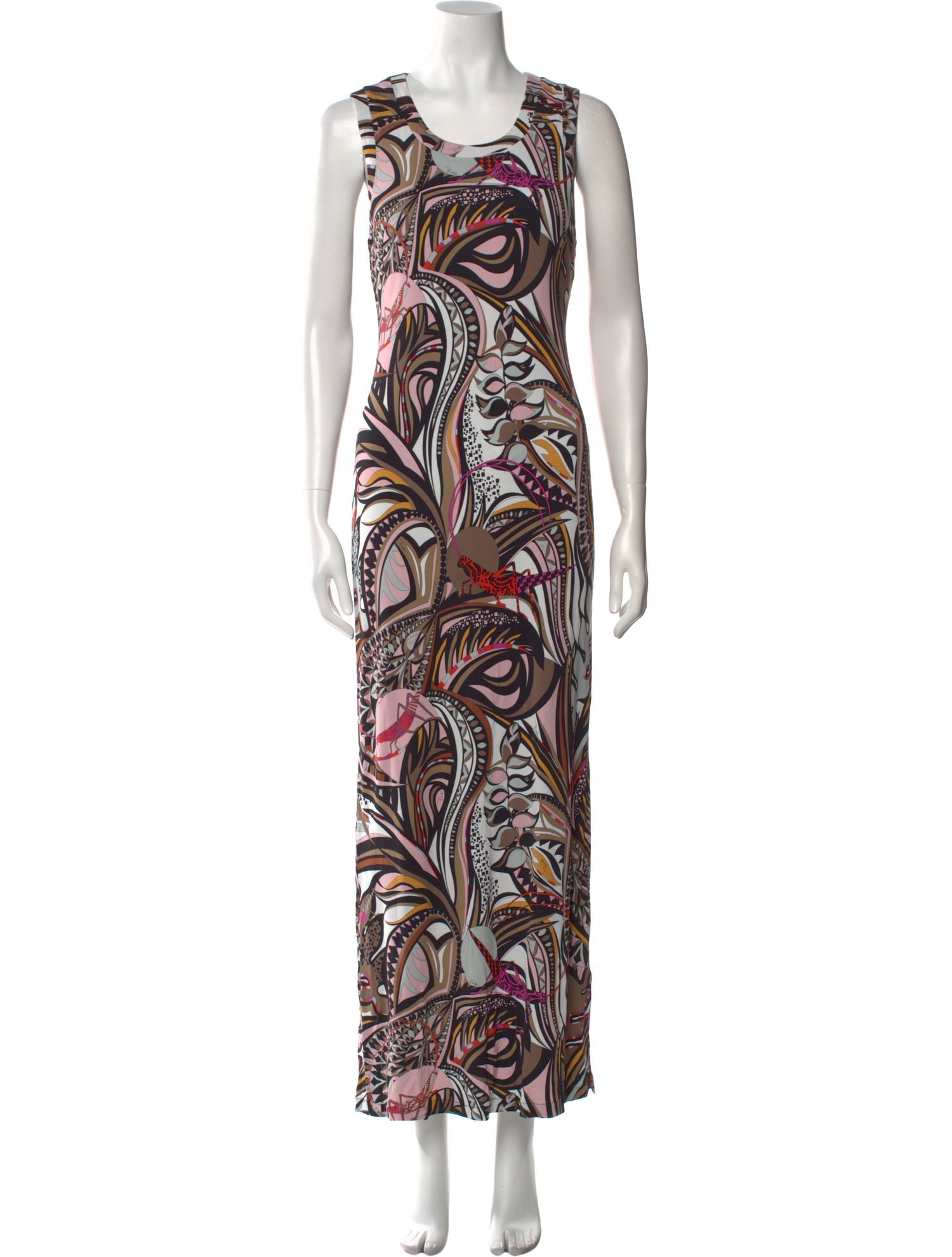 Emilio Pucci Printed Long Dress