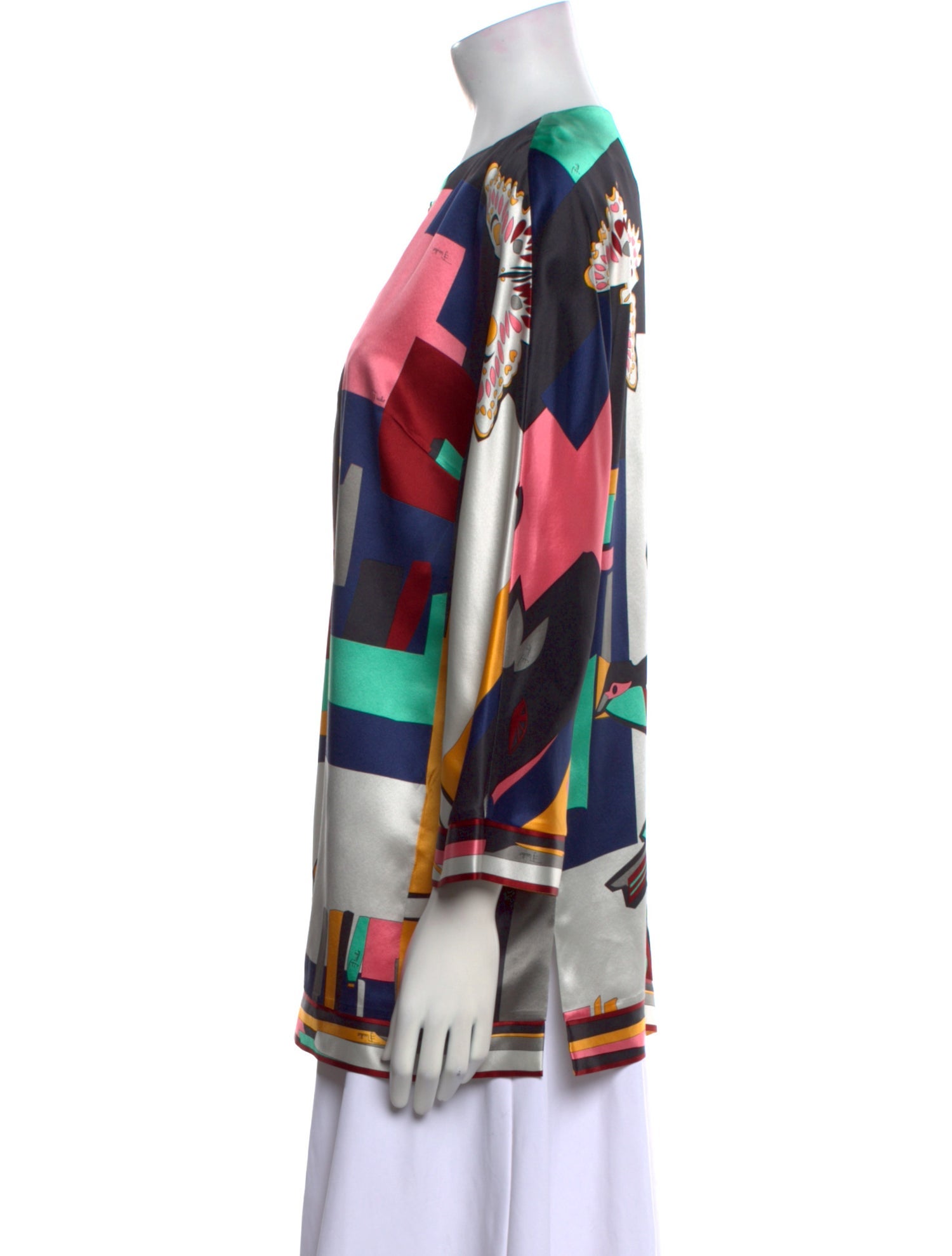 Emilio Pucci Silk Printed Tunic