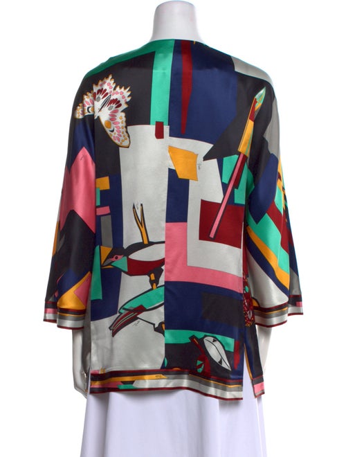 Emilio Pucci Silk Printed Tunic