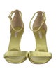 Emilio Pucci Satin Sandals