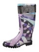 Emilio Pucci Rubber Printed Rain Boots