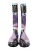 Emilio Pucci Rubber Printed Rain Boots