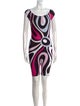 Emilio Pucci Printed Scoop Neck Romper