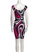 Emilio Pucci Printed Scoop Neck Romper