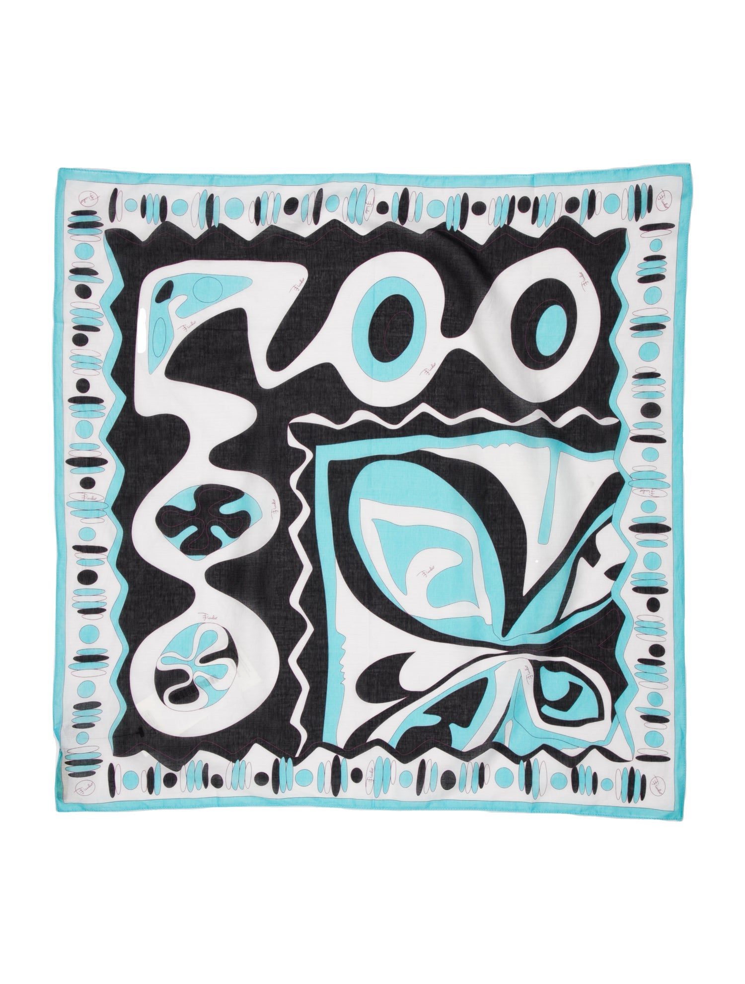 Emilio Pucci Silk Printed Scarf