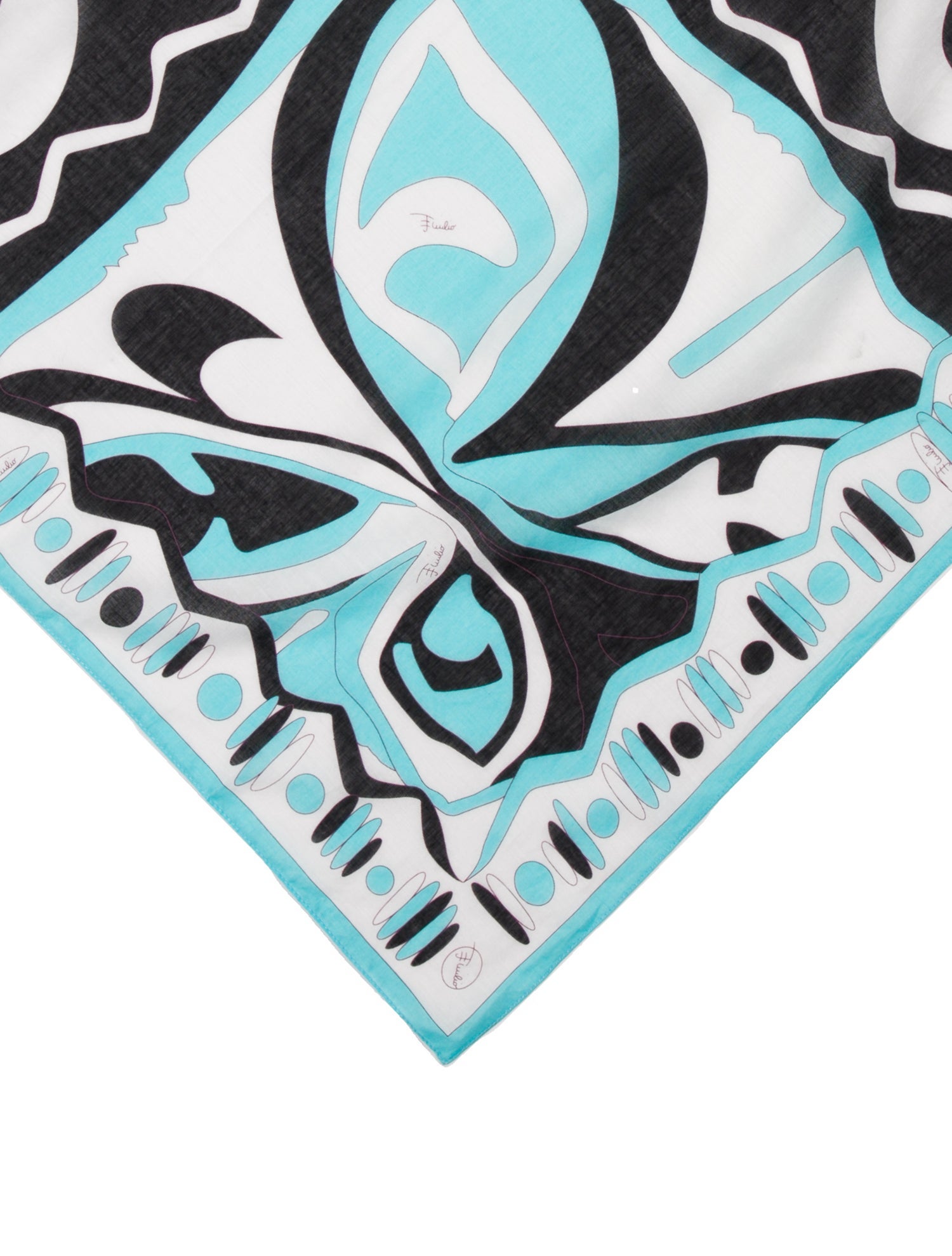 Emilio Pucci Silk Printed Scarf