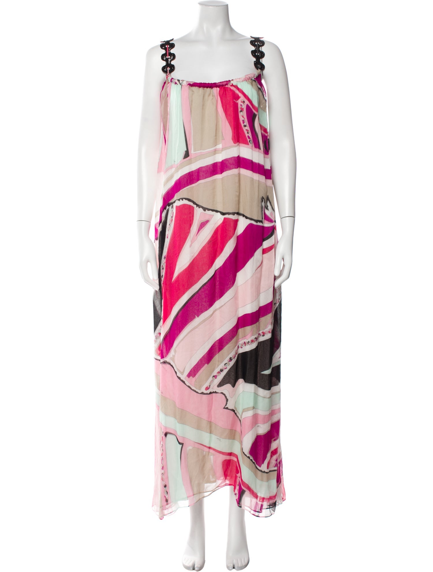 Emilio Pucci Silk Long Dress