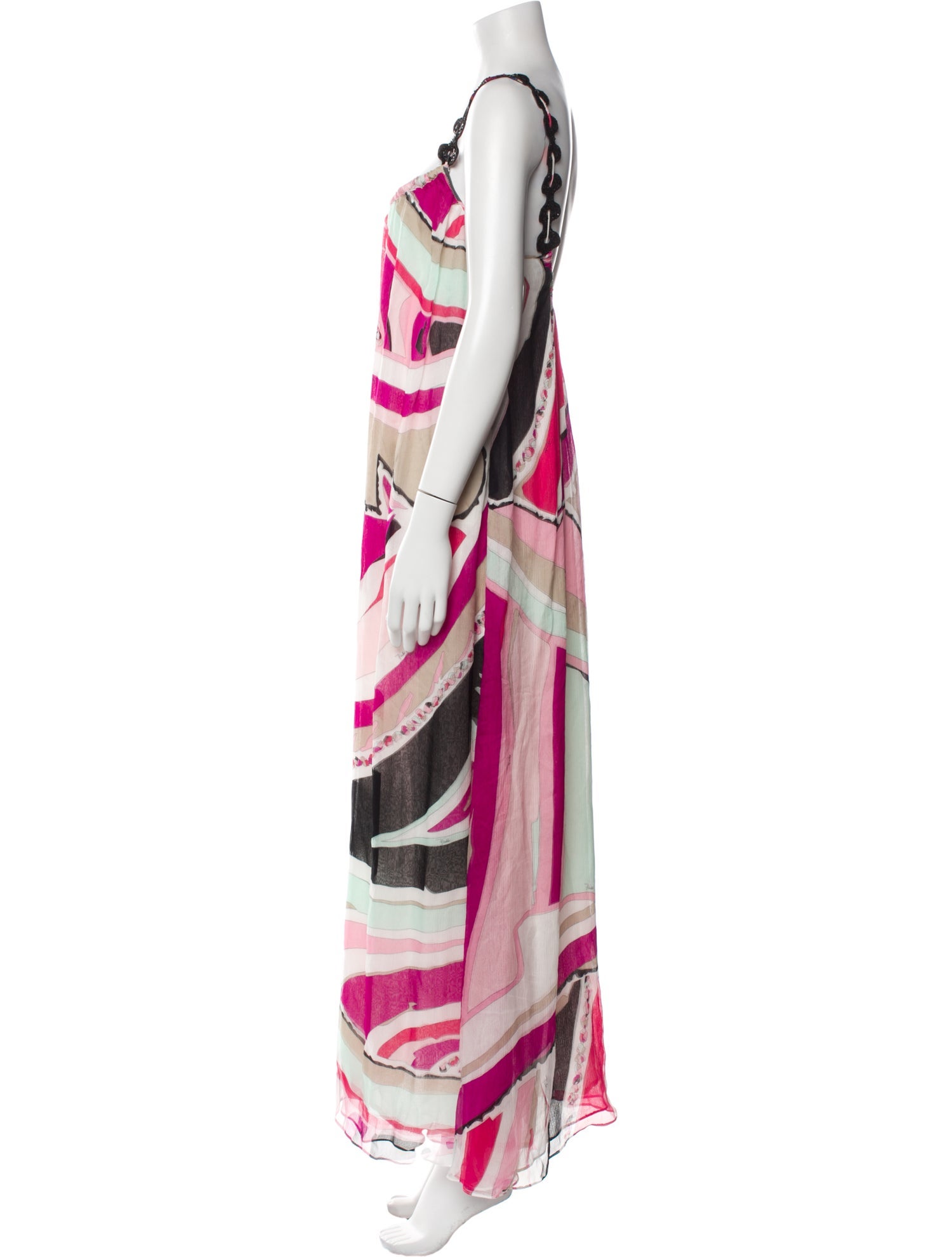 Emilio Pucci Silk Long Dress