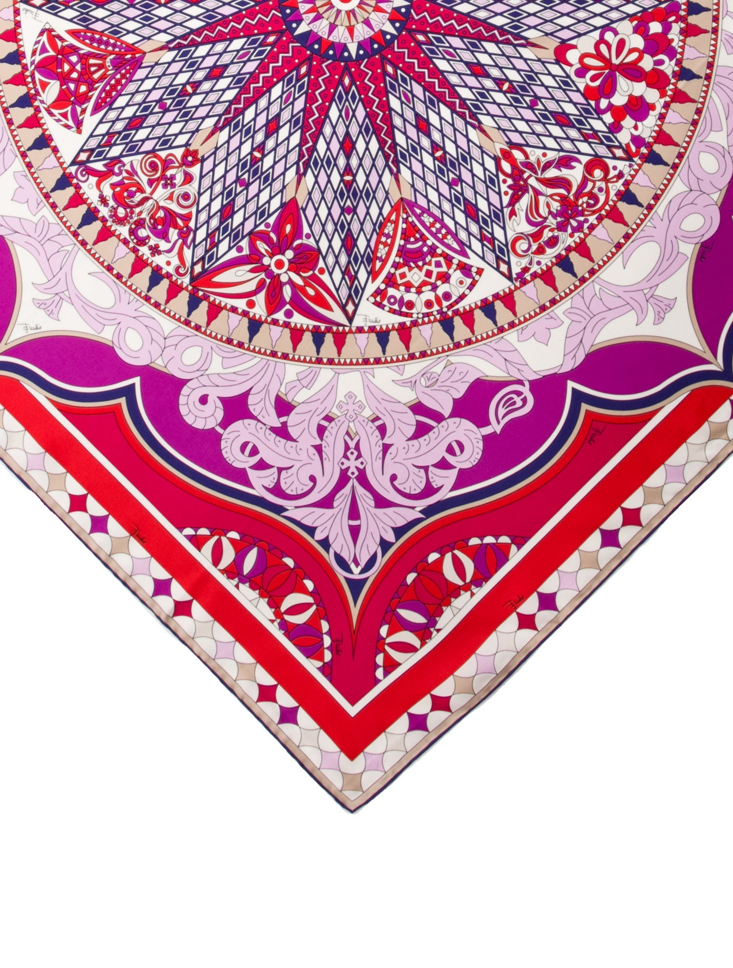 Emilio Pucci Silk Printed Scarf