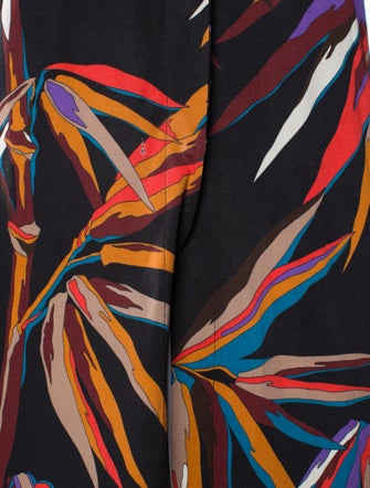 Emilio Pucci Printed Long Sleeve Button-Up Top