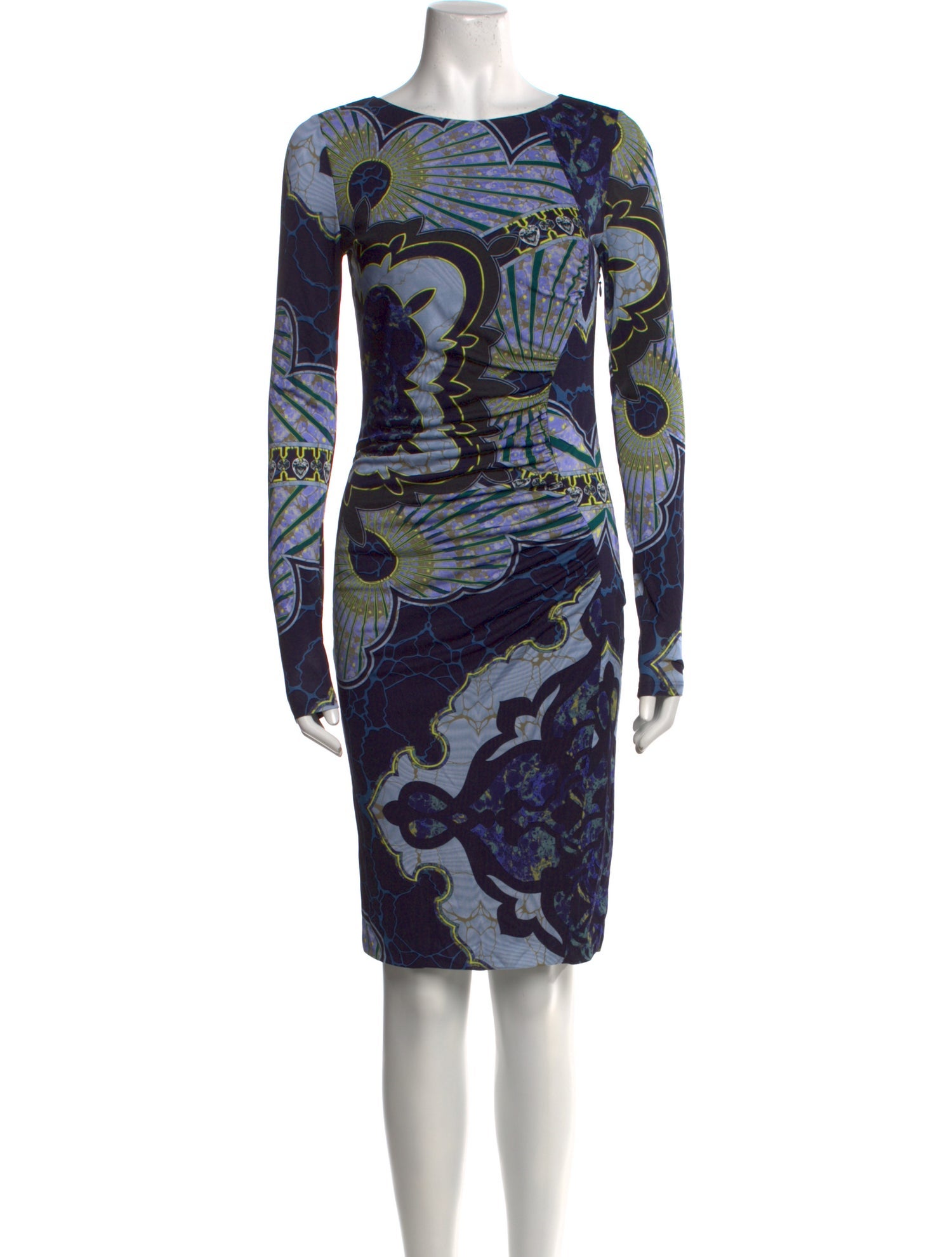 Emilio Pucci Printed Knee-Length Dress